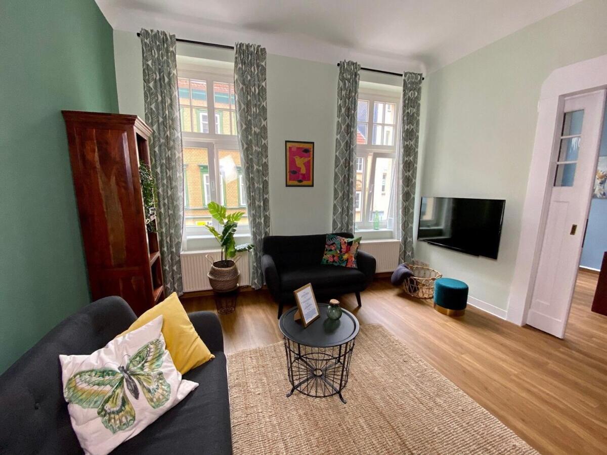Discovair Eisenach -Karlstrasse- Fussgaengerzone Mit Netflix Lägenhet Exteriör bild